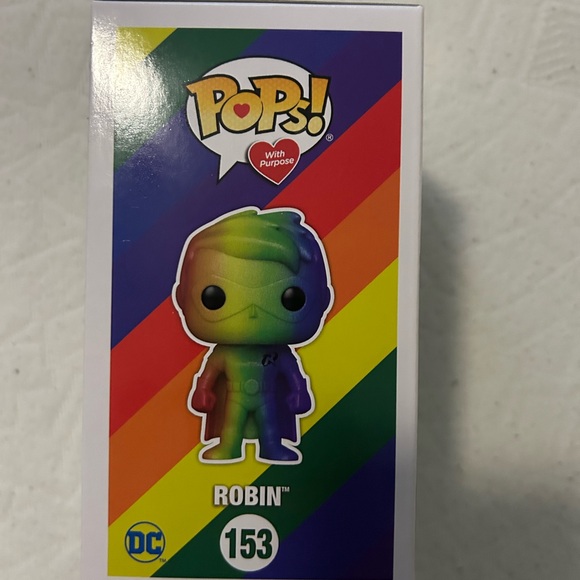 Pride Robin Funko Pop - Picture 5 of 7